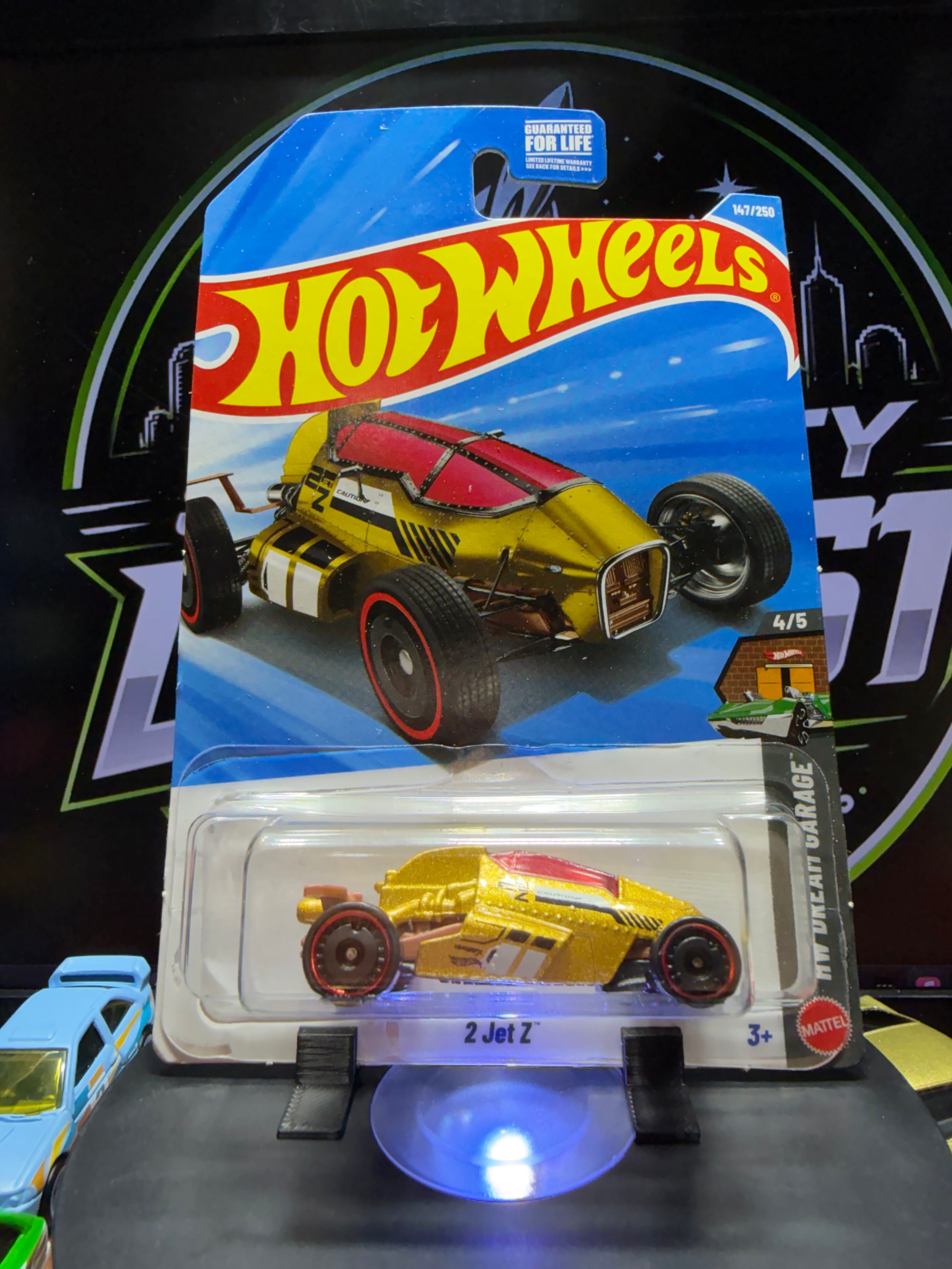 2026 HOT WHEELS TREASURE HUNT GOLD 2 JET Z 4/5 HW DREAM GARAGE 147/250