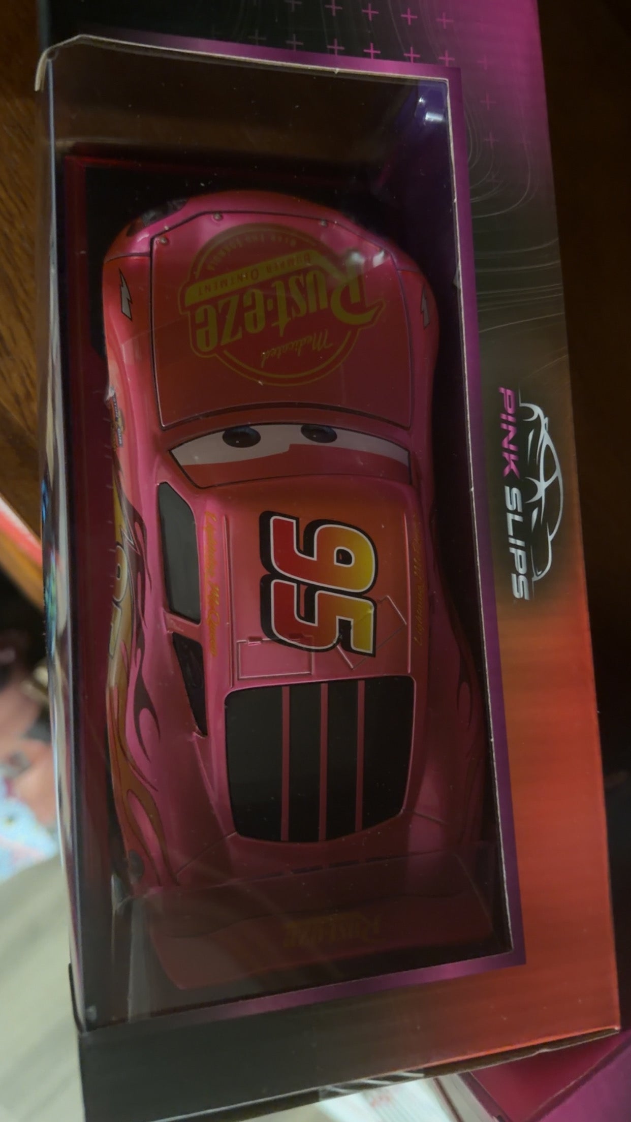 Jada Toys Pink Slips Lightning McQueen Die-Cast 1:24 Disney Pixar Cars CHASE
