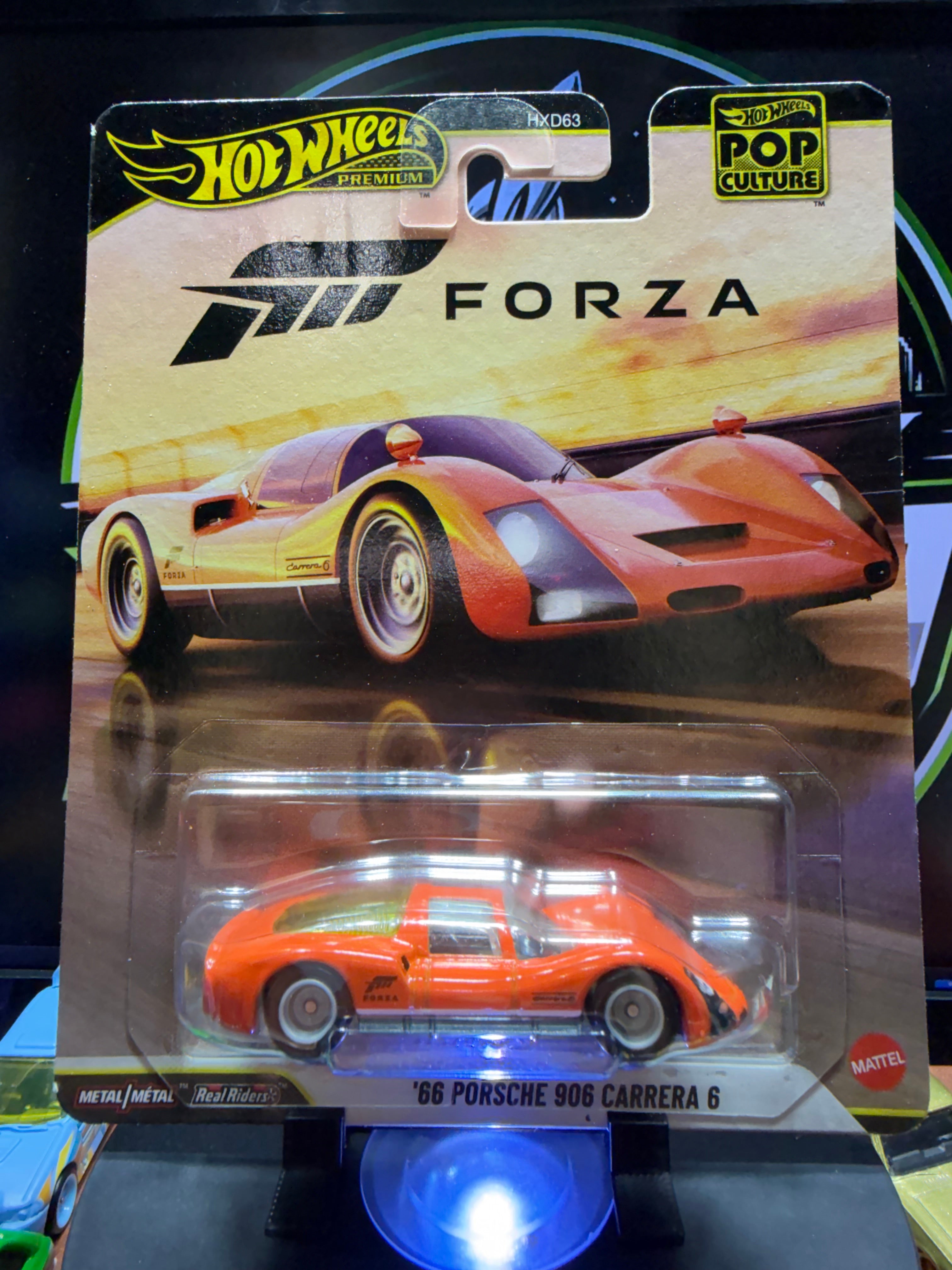 '66 Porsche 906 Carrera 6 JHW97 POP Culture Hot Wheels Premium 2026 Forza orange