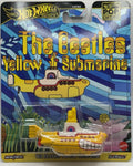 Hot Wheels Premium Pop Culture The Beatles Yellow Submarine - Diecast Real Rider
