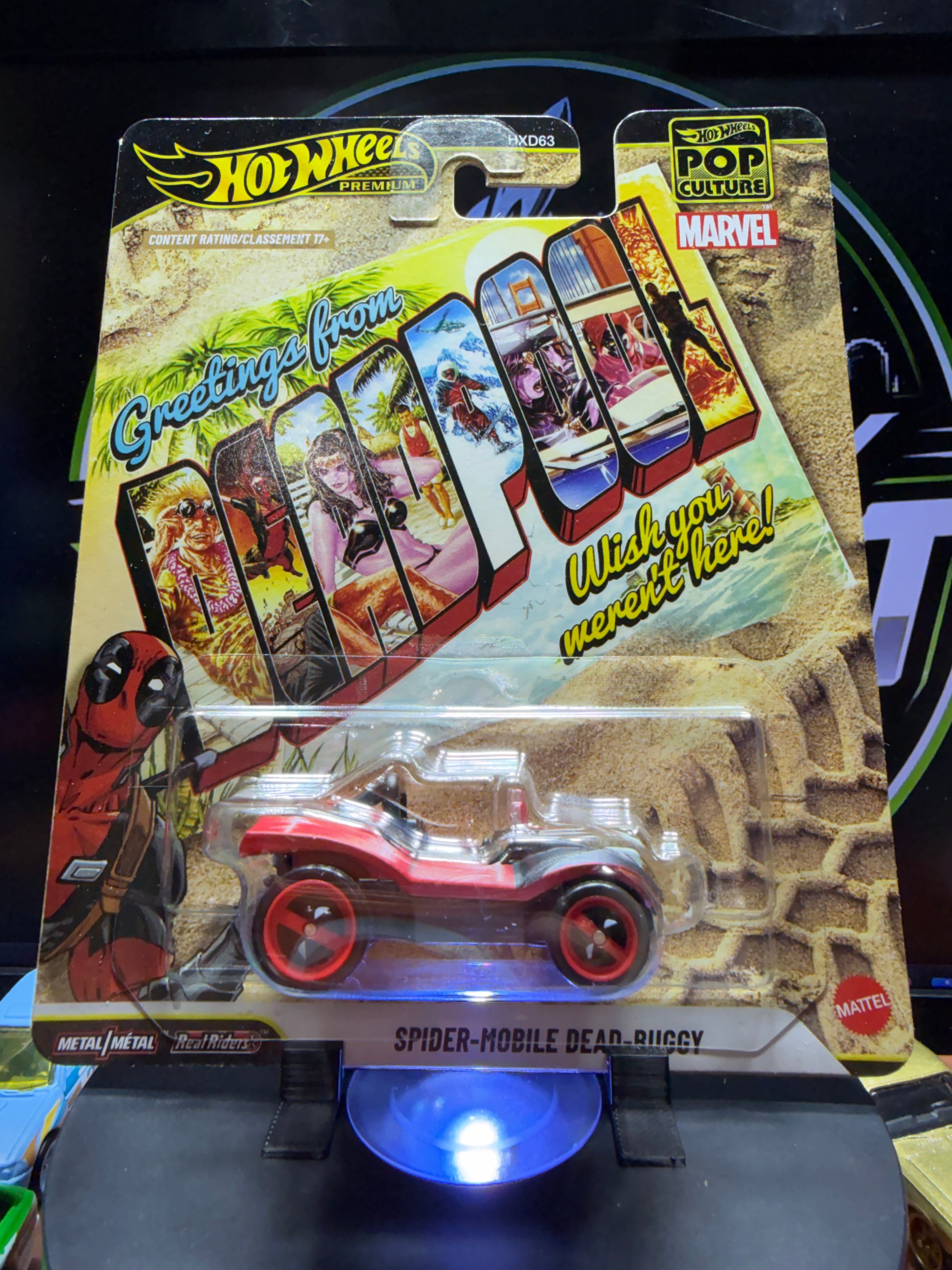 Spider-Mobile Dead-Buggy Dead Pool 2026 Hot Wheels Premium Pop Culture