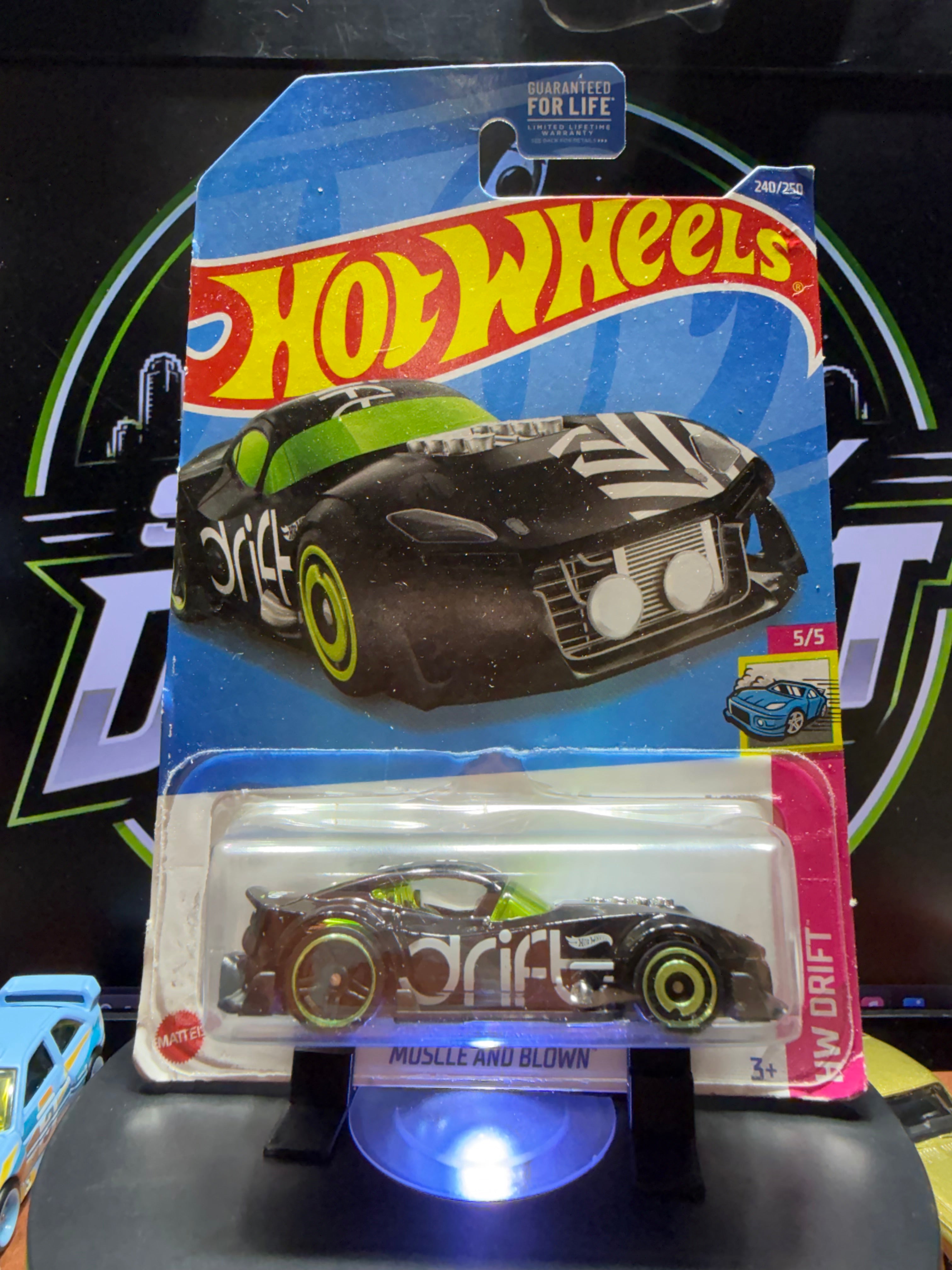 Hot Wheels - 2022 P Case Treasure Hunt -"Muscle and Blown" HCY00 - HW Drift 5/5
