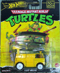 Hot Wheels Premium Teenage Mutant Ninja Turtles Party Wagon Pop Culture Yellow