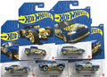 Hot Wheels 58th Anniversary Blue and Gold 1:64 Scale Die Cast Five Pack