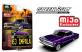 Preorder) Greenlight '63 Impala SS 1:64 Lowriders Candy Purple – ETA Fall 2026
