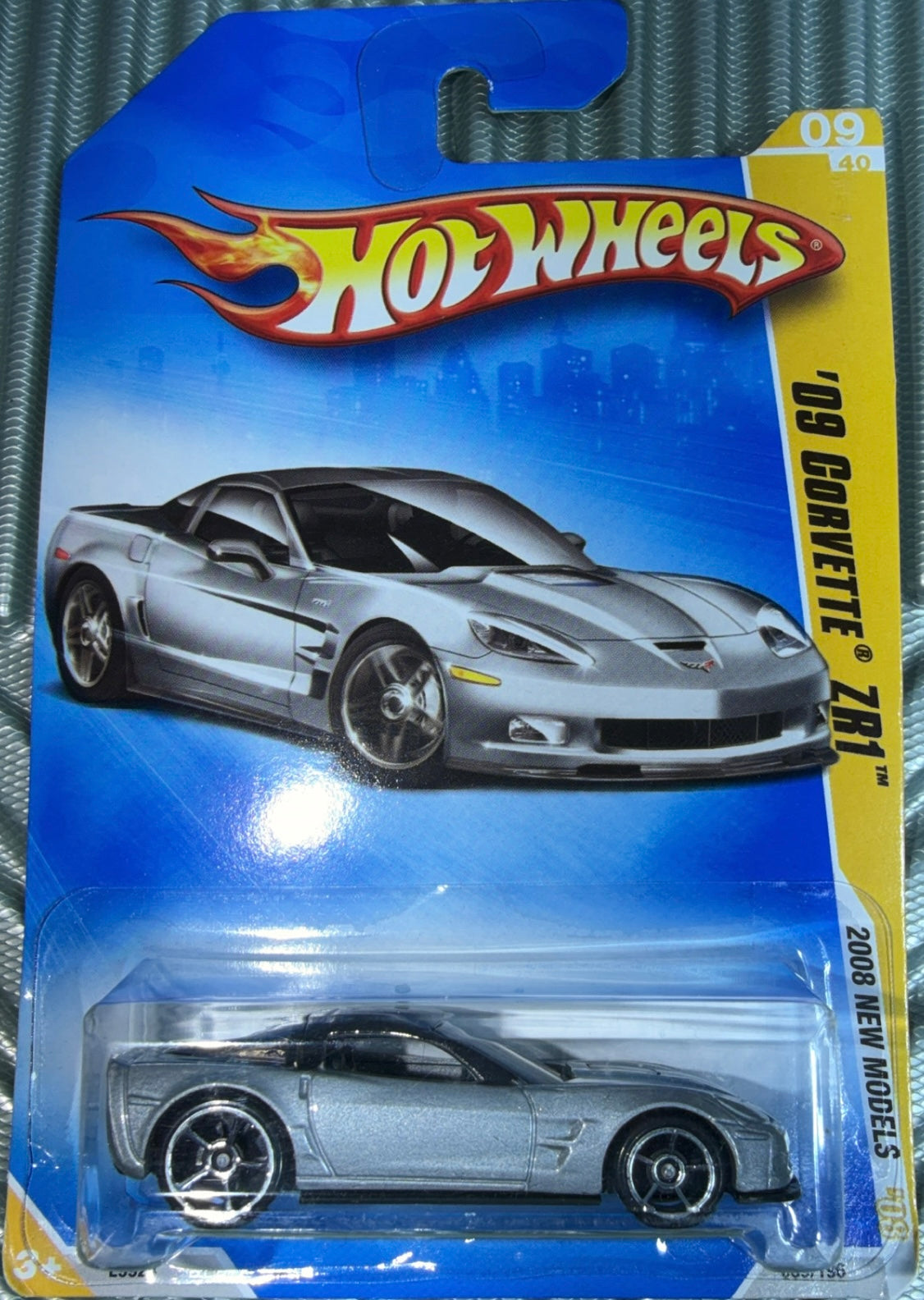 Hot Wheels 2008 New Models 09/40 '09 Corvette ZR1 Silver