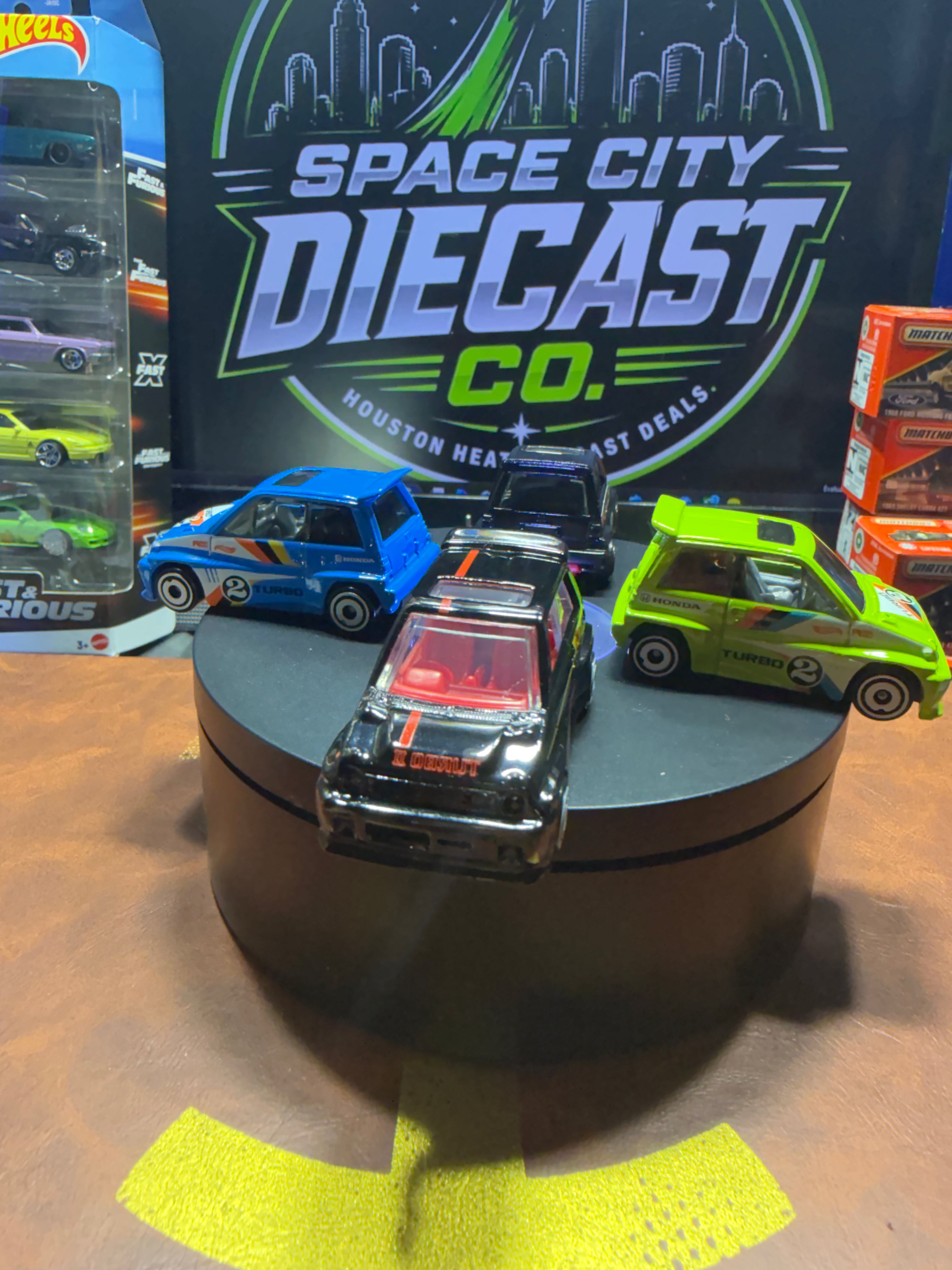 Hot Wheels ‘85 Honda City Turbo II- Lot of 4 Loose